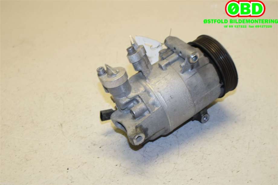 Aircondition kompressor til Škoda Octavia 2013-2016 (Type III, Fase 1)  (SKODA|5Q0 820 803 D|5Q0 820 803 N|5Q0820803D)