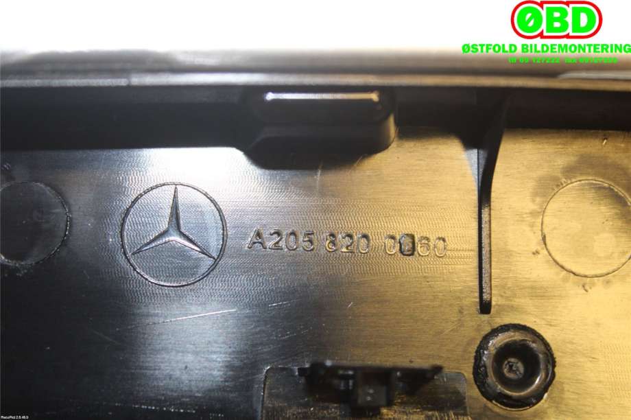 Baklykt bremselys bakrute til Mercedes C-Klasse 2014-2018 (Fase 1) (W205) (W205) (MERCEDES|A 099 906 72 00|A 099 906 64 04|)