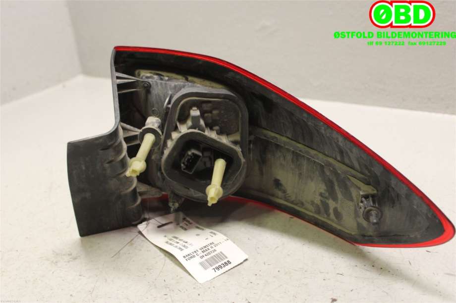 Baklykt venstre til Ford C-Max 2010-2015 (Type II, Fase 1)  (FORD|1767530||AM5113405BE)