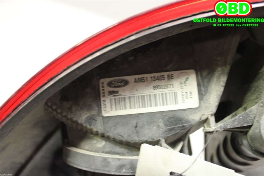 Baklykt venstre til Ford C-Max 2010-2015 (Type II, Fase 1)  (FORD|1767530||AM5113405BE)