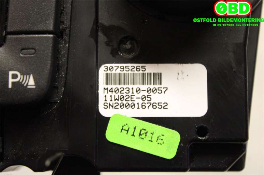 Varmeapparat betjening til Volvo S60 2010-2014 (Type II, Fase 1)  (VOLVO|30795271||30795265)