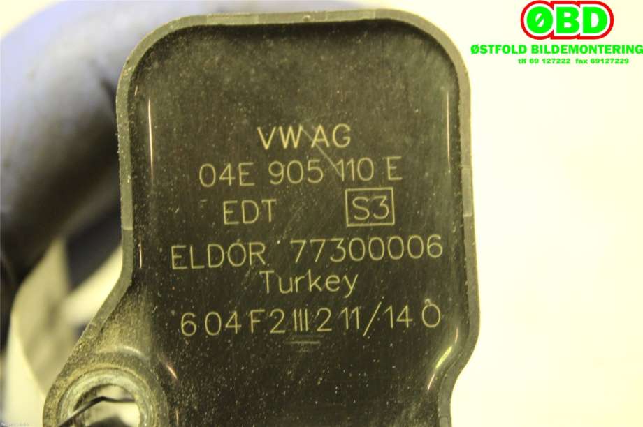Coil elektronisk til VW Golf Sportsvan 2014-2018  (VOLKSWAGEN|04E 905 110 K|04E 905 110 P|04E905110E)