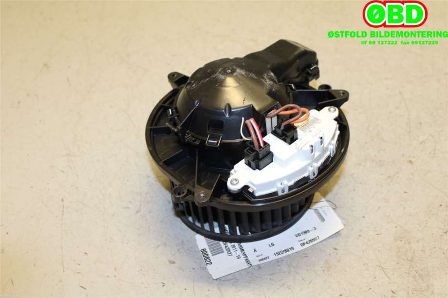 Varmeapparat motor til BMW 1-Serie 2011-2015 (Fase 1) (F20/F21) (F20/F21) (BMW|64 11 9 350 395|)