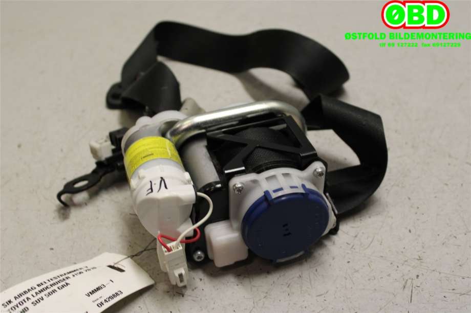 Airbag beltestrammer til Toyota Land Cruiser 150 2010-2013 (Fase 1)  (TOYOTA|7322060620C2|)