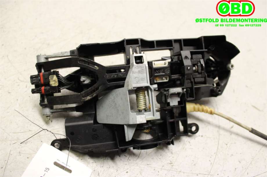 Dørhåndtak utv høyre bak til BMW 7-Serie 2009-2015 (F01/F02/F03/F04) (F01/F02/F03/F04) (BMW|51 21 7 231 934|51 21 7 187 228|)
