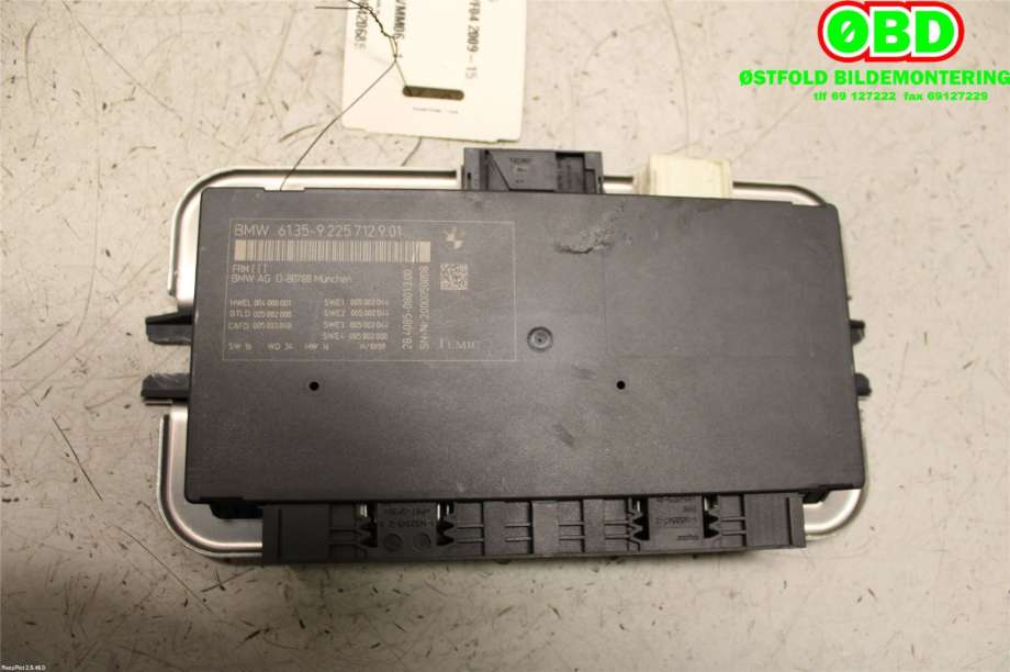 Styreenhet diverse til BMW 7-Serie 2009-2015 (F01/F02/F03/F04) (F01/F02/F03/F04) (BMW|61 35 6 992 947||61359225712)