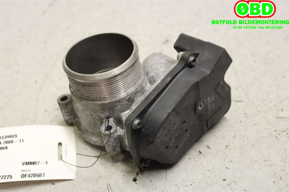 Spjeldhus til Audi A4 2007-2014 (Type IV) (B8) (B8) (AUDI|06F 133 062 T|06F 133 062 AG|06F133062J)