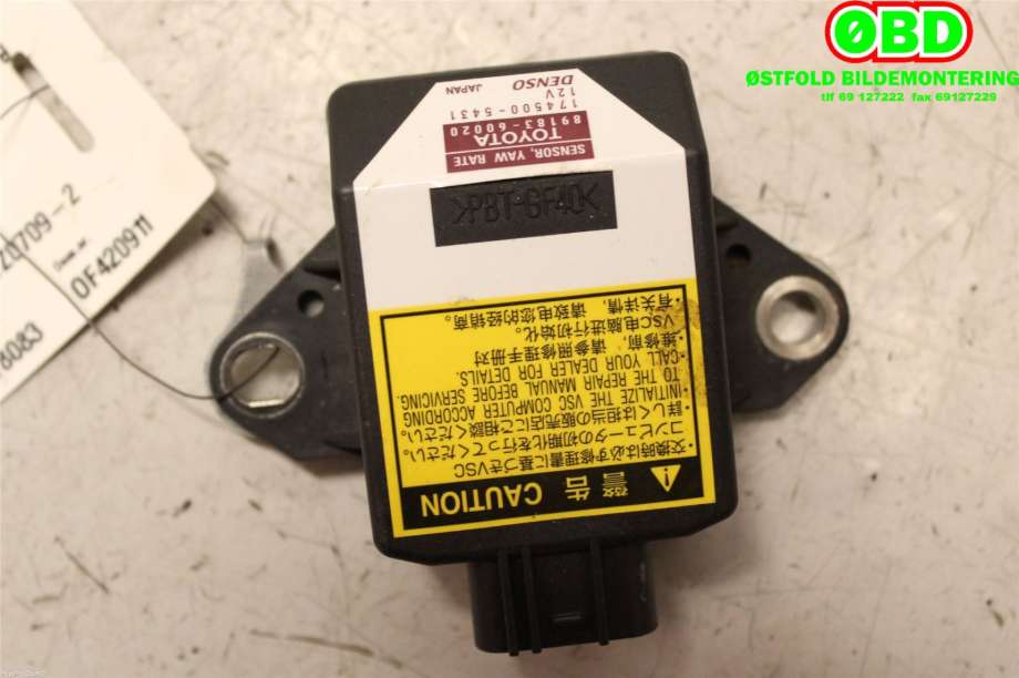 Sensor diverse til Toyota Land Cruiser 120 2002-2009  (TOYOTA||8918360020)