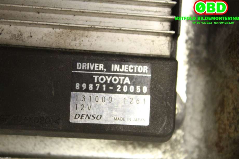 Styreenhet diverse til Toyota Land Cruiser 120 2002-2009  (TOYOTA|8987120050|)