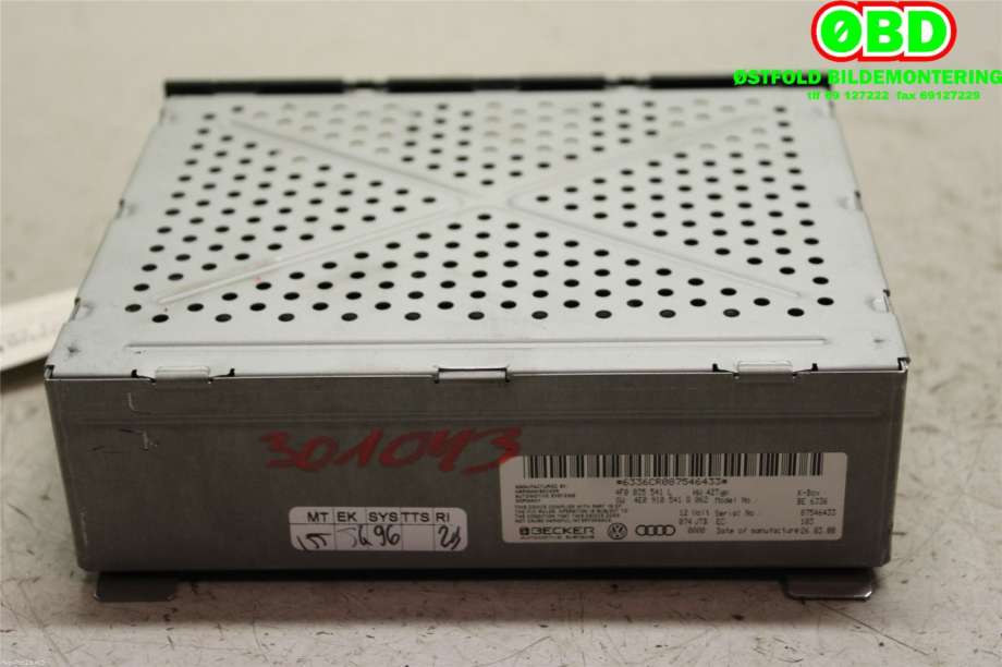 Bilstereo diverse til Audi A5 2007-2016 (Type I)  (AUDI A5|4F0 035 541 NX||4F0035541L)