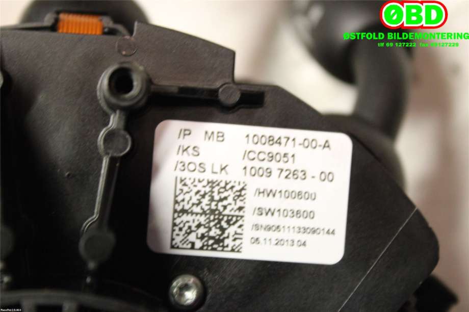 Bryter combi til Tesla Model S 2013-2016 (Fase 1)  (TESLA|100847100A|)