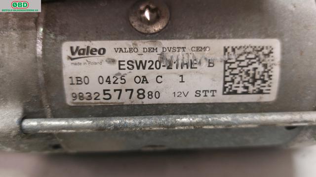 Starter diesel til Peugeot Partner 2019-->> (Type III)  (PEUGEOT|98 252 330 80||9832577880)