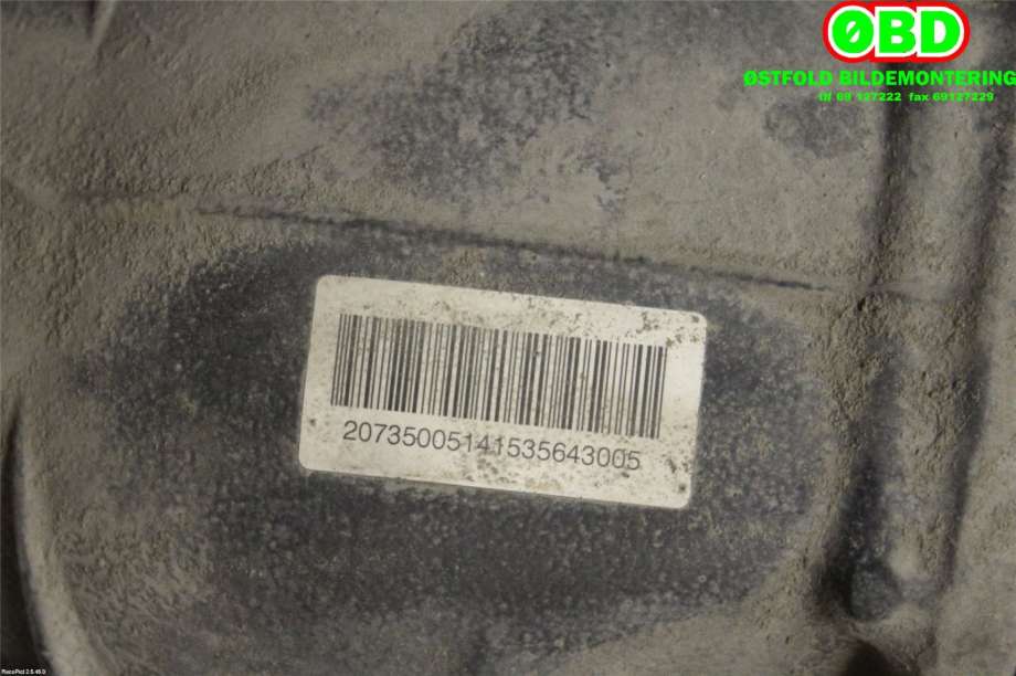 Kardang klokke bak til Mercedes C-Klasse 2011-2014 (Fase 2) (W204) (W204) (MERCEDES|A 207 350 03 14|)