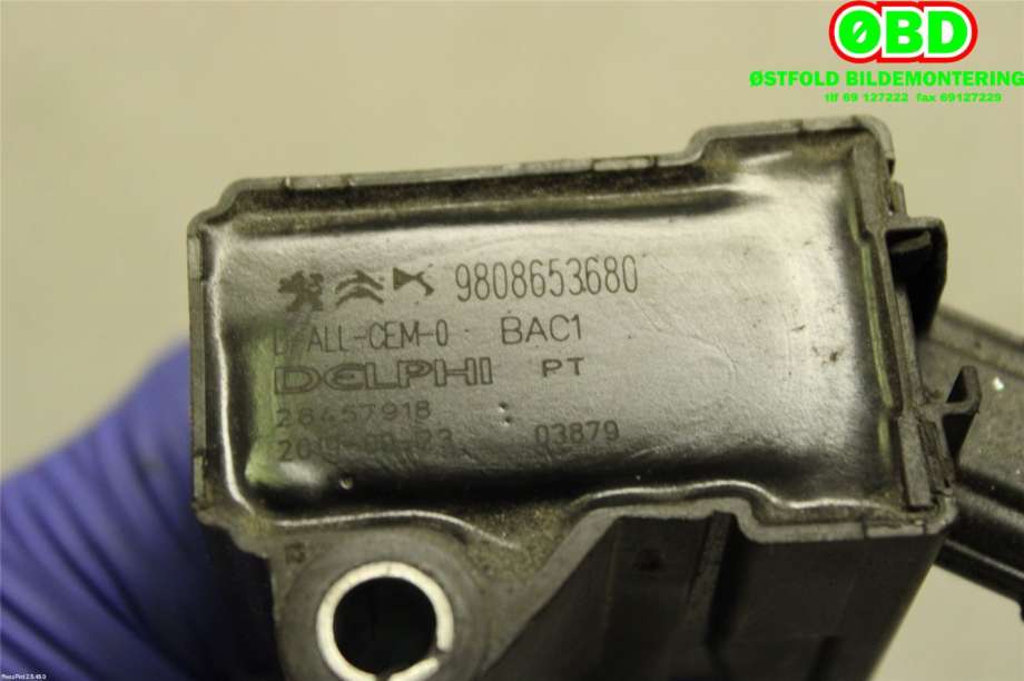 Coil elektronisk til Peugeot 3008 2016-->> (Type II) (PEUGEOT|9808653680|)