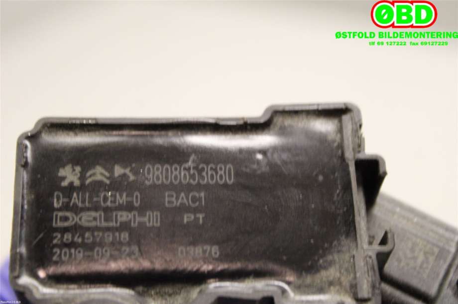 Coil elektronisk til Peugeot 3008 2016-->> (Type II)  (PEUGEOT|9808653680|)