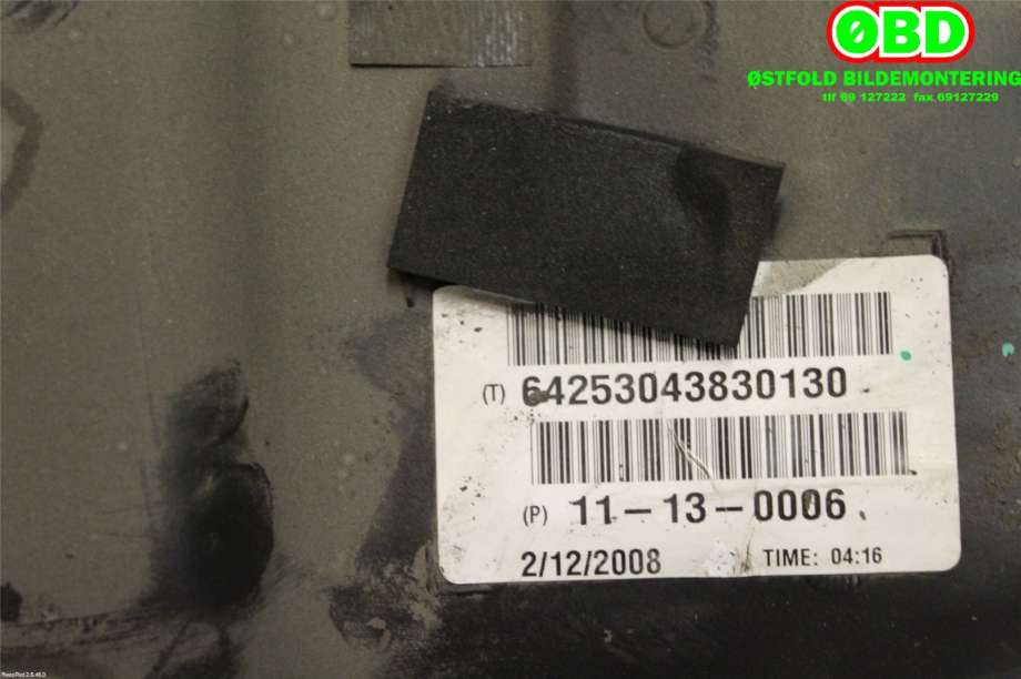 Dieseltank til BMW X6 2008-2014 (E71/E72) (E71/E72) (BMW|16117195462|)