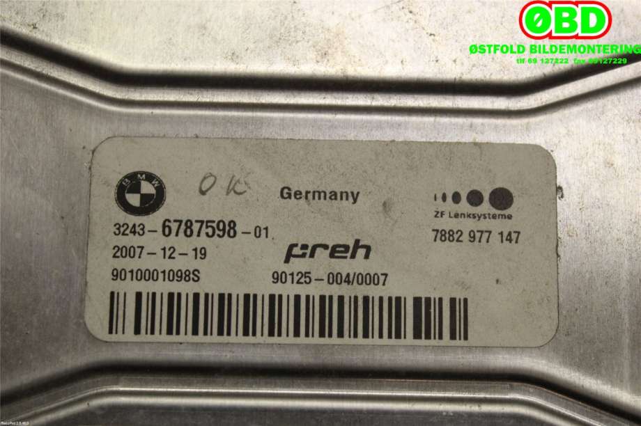 Styreenhet servo til BMW X6 2008-2014 (E71/E72) (E71/E72) (BMW|32436790978||32436787598)