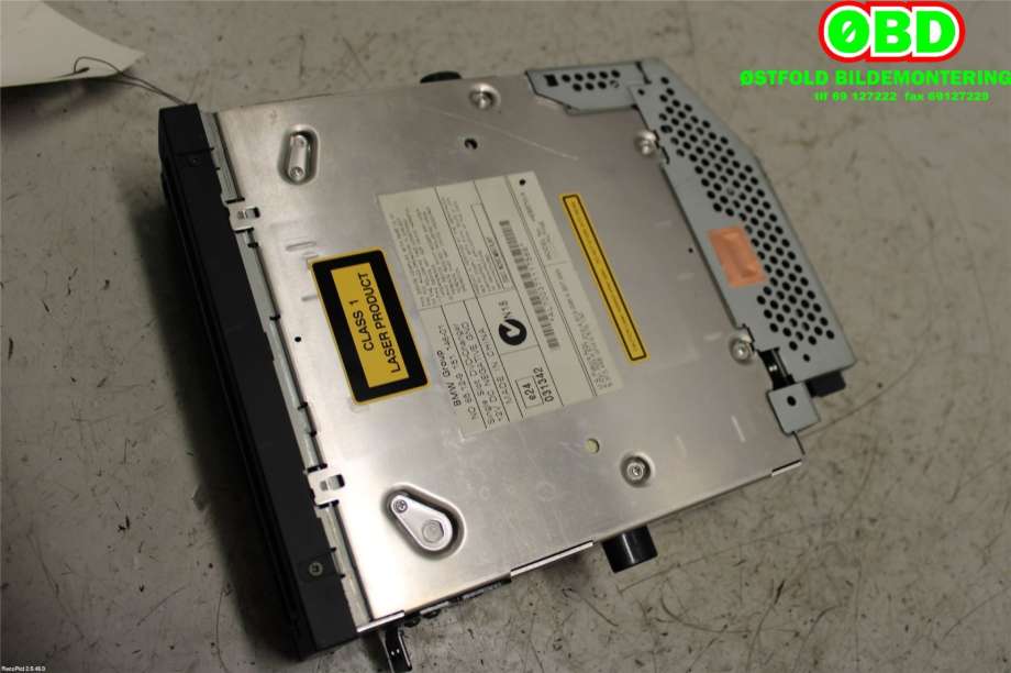 Bilstereo CD-veksler til BMW X6 2008-2014 (E71/E72) (E71/E72) (BMW||65129151146)