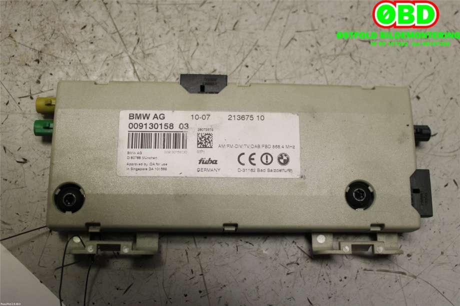 Antenne forsterker til BMW X6 2008-2014 (E71/E72) (E71/E72) (BMW|65209130158||9130158)