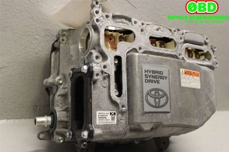 Inverter elbil til Toyota Yaris 2014-2020 (Type III, Fase 2)  (TOYOTA|G920059047|G920052033)