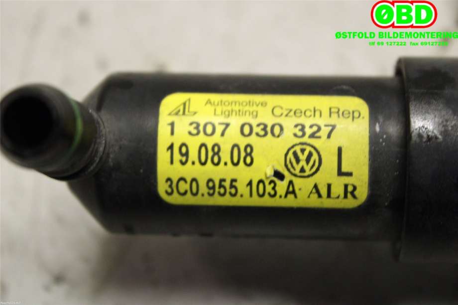 Lyktespylerdyse til VW Passat 2005-2010 (B6) (B6) (VOLKSWAGEN|3C0 955 103 A|1307030327|3C0955103A)