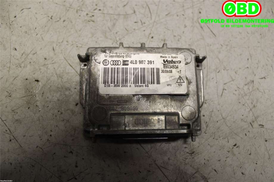 Styreenhet xenon/ballast til VW Passat 2005-2010 (B6) (B6) (VOLKSWAGEN|4L0 907 391|89034934|4L0907391)