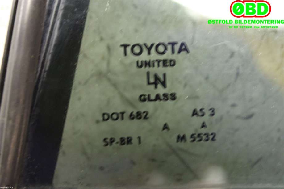 Diverse deler til Toyota RAV4 2013-2015 (Type IV, Fase 1)  