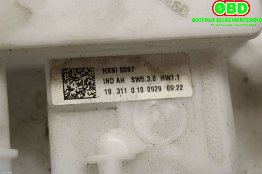 Styreenhet drivstoffpumpe til Peugeot 3008 2016-->> (Type II) (PEUGEOT|9823727280|1674216880|)