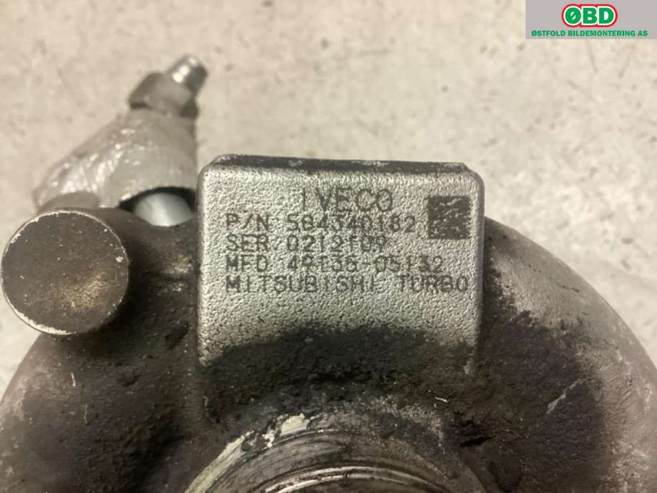 Turbo til Fiat Ducato 2007-2013  (FIAT|504340182|71793636|)