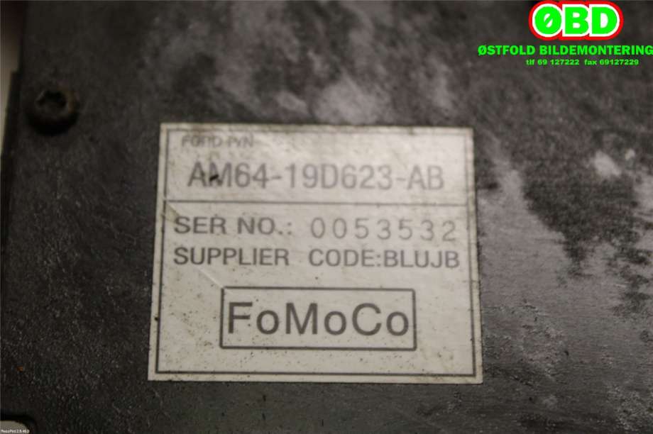Aircondition kompressor til Ford Transit Connect 2009-2013 (Type I, Fase 2) (FORD||AM6419D623AB)