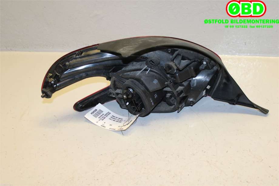 Baklykt høyre til Peugeot 208 2012-2019 (Type I)  (PEUGEOT|98 104 305 80|98 256 011 80|)