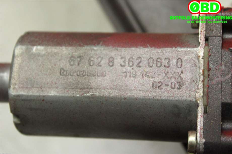 Ruteheis venstre bak til BMW X5 2000-2006 (E53) (E53) (BMW|51357125059|)
