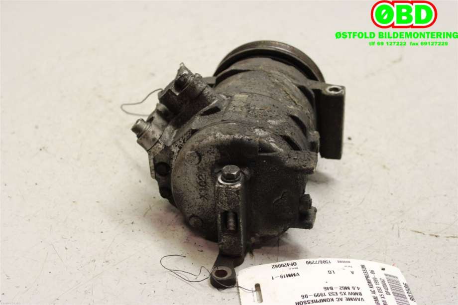 Aircondition kompressor til BMW X5 2000-2006 (E53) (E53) (BMW|64526909628|)