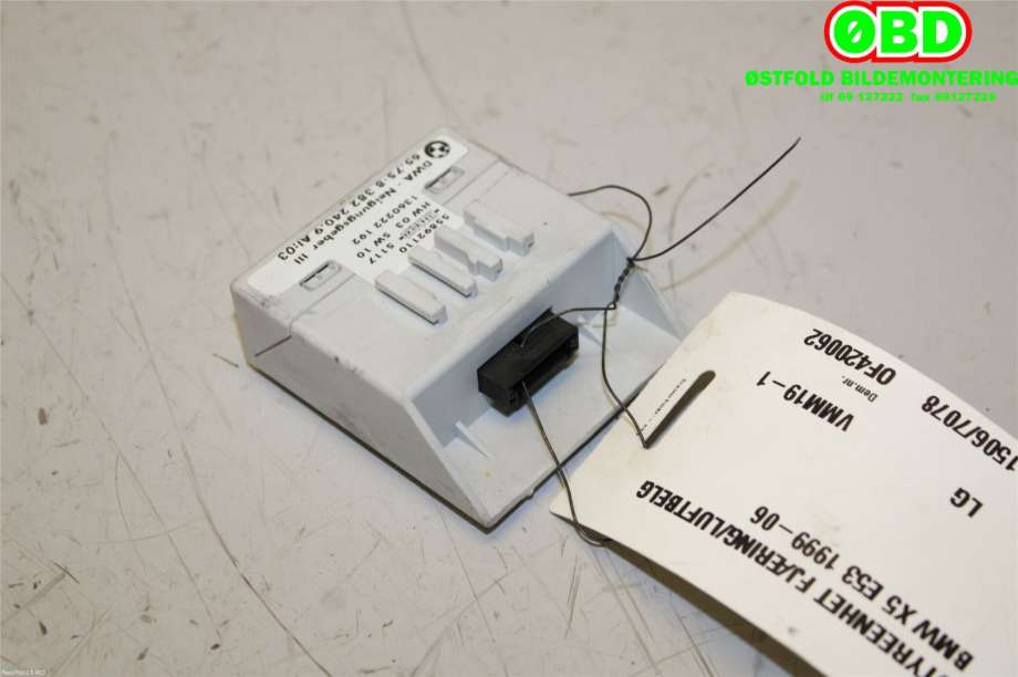Styreenhet diverse til BMW X5 2000-2006 (E53) (E53) (BMW|65756923209||65758382240)
