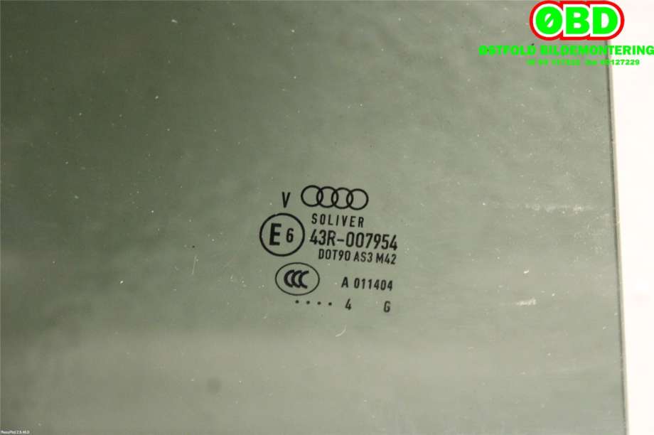 Siderute høyre bak til Audi A5 2007-2016 (Type I) (AUDI|8T8 845 206 C|)