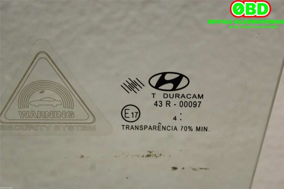 Siderute venstre foran til Hyundai i10 2014-2018 (Type II) (HYUNDAI|82410B9020|)
