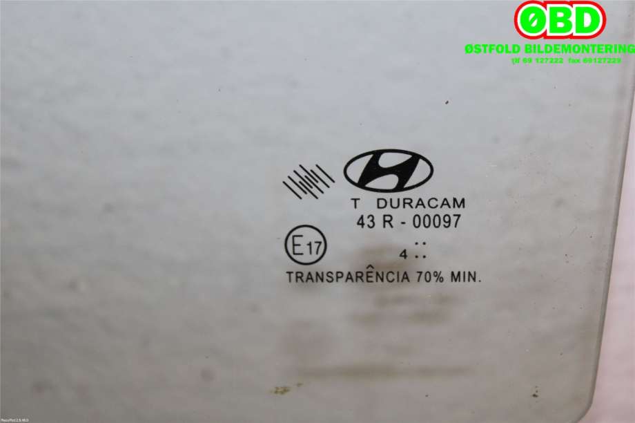 Siderute venstre bak til Hyundai i10 2014-2018 (Type II)  (HYUNDAI|83410B9010|)