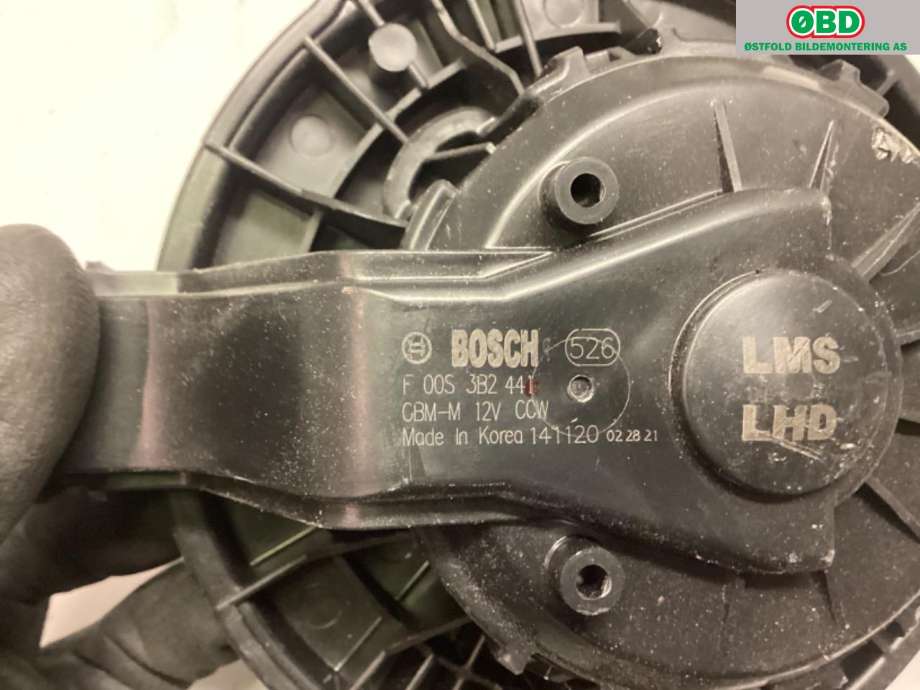 Varmeapparat motor til Tesla Model S 2013-2016 (Fase 1)  (TESLA|6007600|)