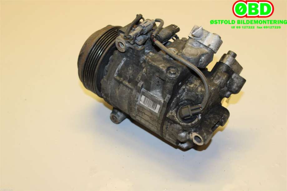 Aircondition kompressor til BMW 1-Serie 2004-2011 (E81/E82/E87/E88) (E81/E82/E87/E88) (BMW|64 52 6 987 862|4472601851|)