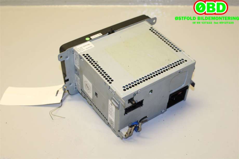 Bilstereo navigasjon til VW Touran 2010-2015 (Type I, Fase 3)  (VOLKSWAGEN|3C0 035 279  X||3C0035279X)