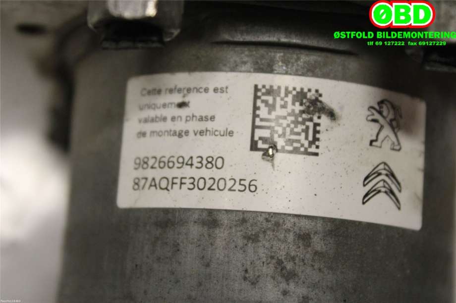 ABS sentral til Peugeot 5008 2017-->> (Type II) (PEUGEOT|1623141980||9826694380)