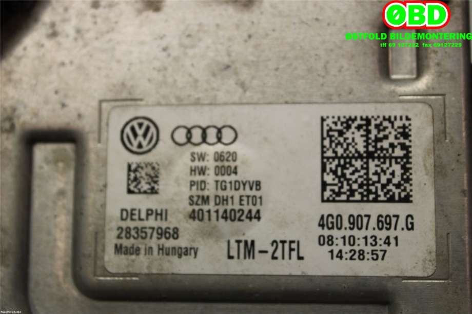 Styreenhet xenon/ballast til VW Golf VII 2012-2017 (Fase 1)  (VOLKSWAGEN|4G0 907 697 F||4G0907697G)