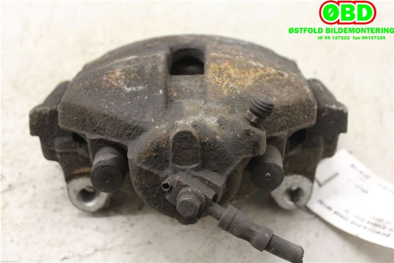 Bremsecaliper høyre foran til VW Touran 2010-2015 (Type I, Fase 3) (VOLKSWAGEN|1K0 615 124 E|)