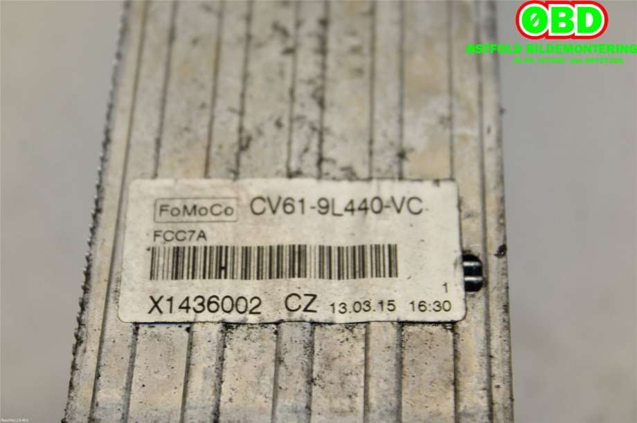 Intercooler til Ford Focus 2014-2018 (Type III, Fase 2)  (FORD|2026747||CV619L440VC)