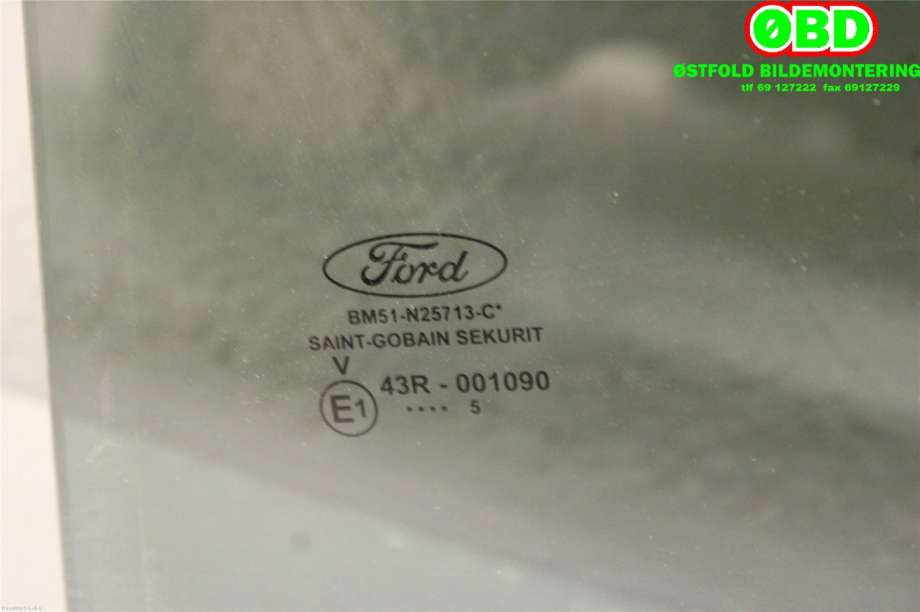 Siderute venstre bak til Ford Focus 2014-2018 (Type III, Fase 2) (FORD|1708070|)