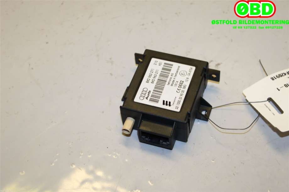 Styreenhet diverse til Audi A4, Allroad 2009-2016 (Type I) (B8) (B8) (AUDI|8K0 963 271||8K0963271)