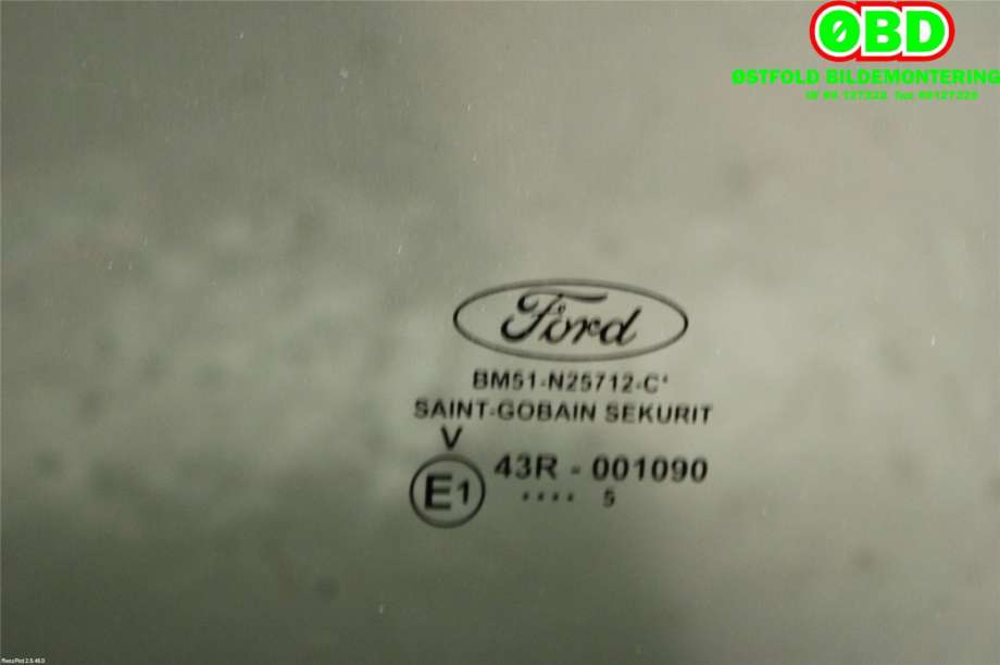 Siderute høyre bak til Ford Focus 2014-2018 (Type III, Fase 2)  (FORD|1708069|)