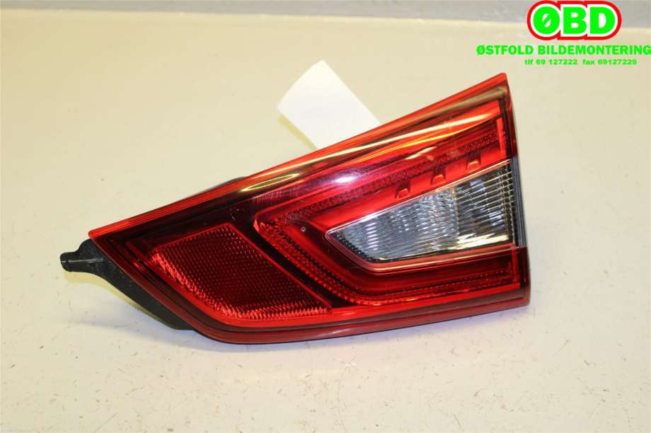 Baklykt høyre indre til Nissan Qashqai 2014-2021 (Type II) (NISSAN|265504EA6E|)