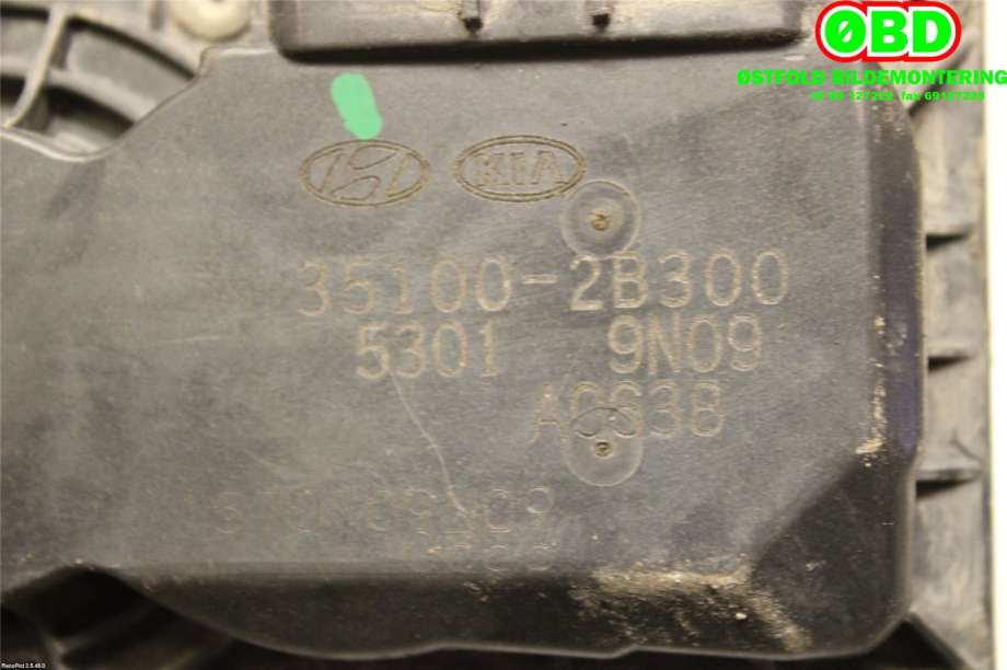 Spjeldhus til Kia Sportage 2010-2016 (Type III)  (KIA|351002B300|)