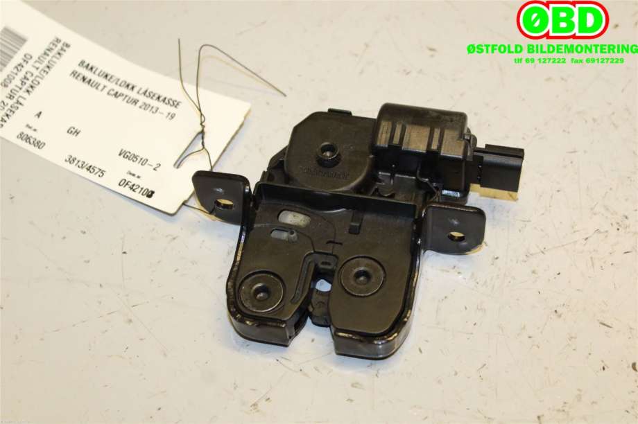 Baklukelås til Renault Captur 2013-2020 (Type I)  (RENAULT|846307169R|905039428R)